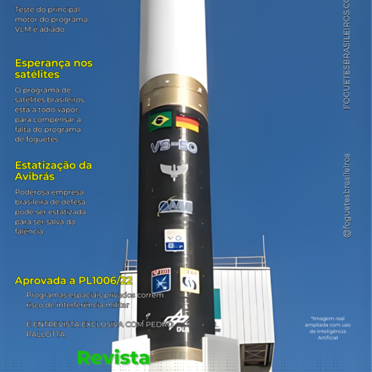 Revista Foguetes Brasileiros - Edição de Julho de 2024
