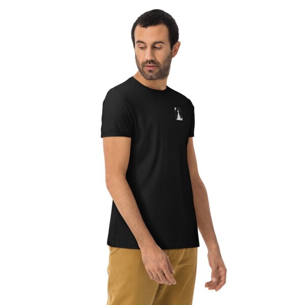 Camiseta justa reta masculina | RFB Logo Branca - Imagem 7