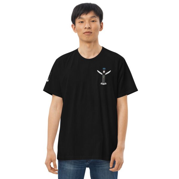 Camiseta justa reta masculina | RFB | Visão Aberta do VS-50 - Imagem 7