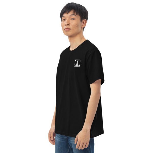 Camiseta justa reta masculina | RFB Logo Branca - Imagem 6