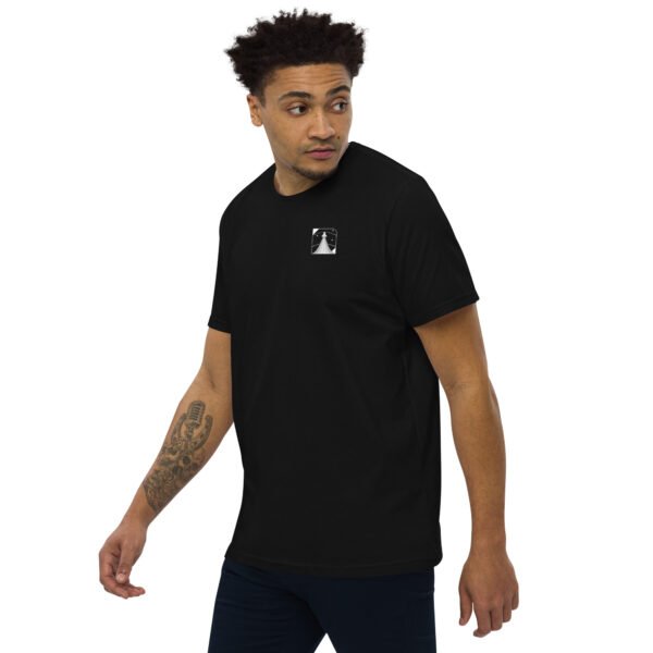 Camiseta justa reta masculina | RFB Logo Branca - Imagem 17