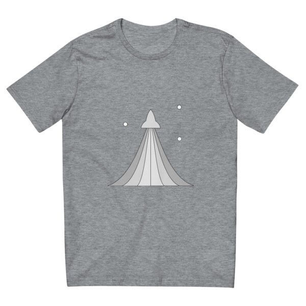 Camiseta justa masculina Branca/Cinza | RFB | The Rocket Cinza - Imagem 6