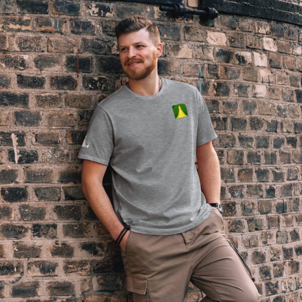 Camiseta justa reta masculina | RFB Logo Colorida - Imagem 8