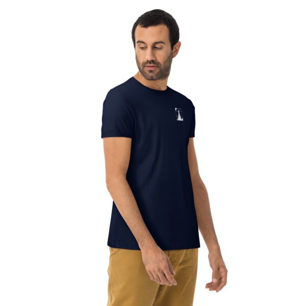 Camiseta justa reta masculina | RFB Logo Branca - Imagem 4