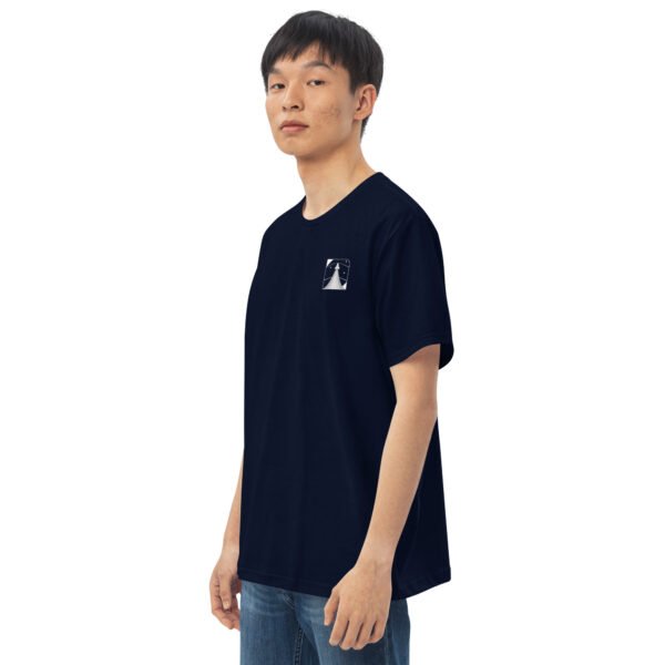Camiseta justa reta masculina | RFB Logo Branca - Imagem 3