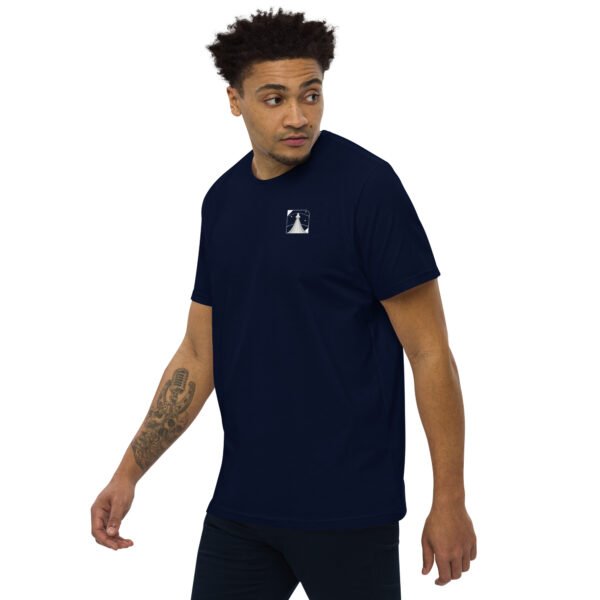 Camiseta justa reta masculina | RFB Logo Branca - Imagem 13