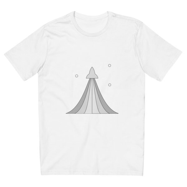 Camiseta justa masculina Branca/Cinza | RFB | The Rocket Cinza
