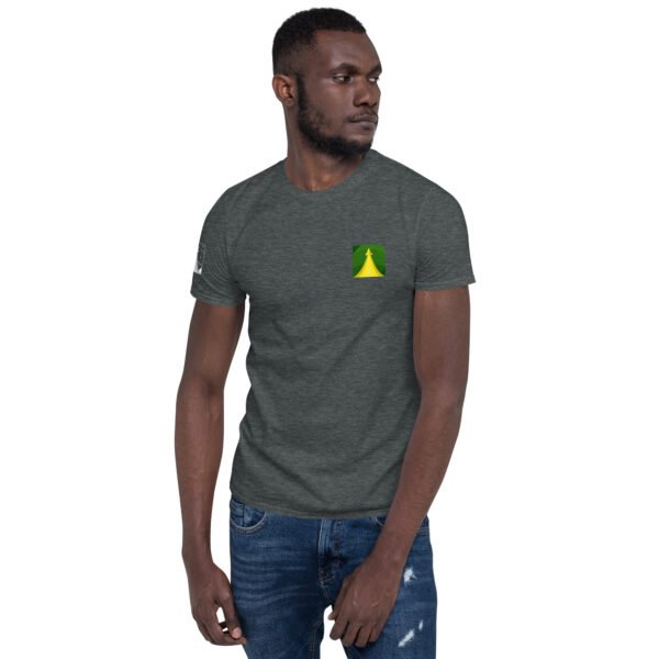 Camiseta unissex com mangas curtas | RFB Logo Colorida - Imagem 14