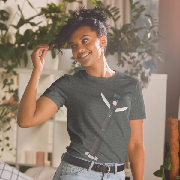 Camiseta unissex com mangas curtas | RFB | Visão Aberta do VLM - Imagem 11