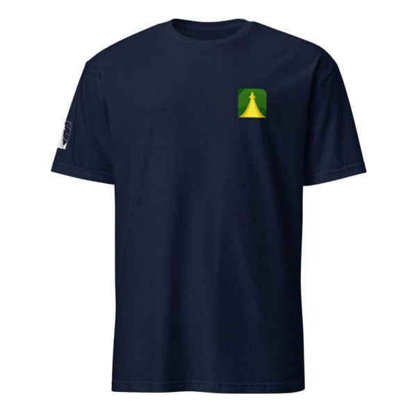 Camiseta unissex com mangas curtas | RFB Logo Colorida - Imagem 6