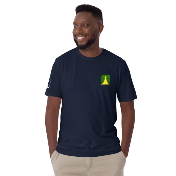Camiseta unissex com mangas curtas | RFB Logo Colorida - Imagem 8