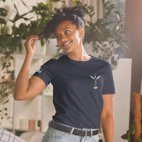 Camiseta unissex com mangas curtas | RFB | Visão Aberta do VS-50