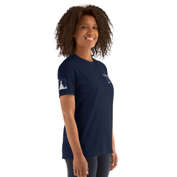 Camiseta unissex com mangas curtas | RFB | Visão Aberta do VS-50 - Imagem 4