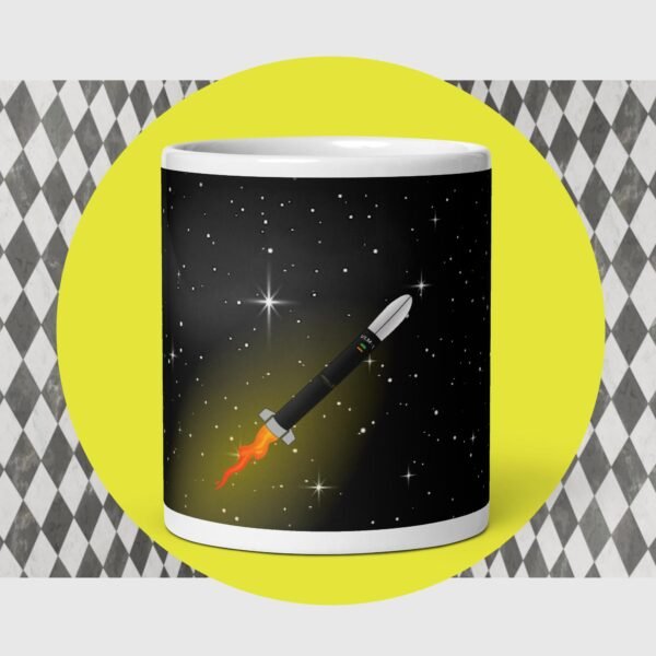 Caneca Branca RFB | VLM Liftoff noturno