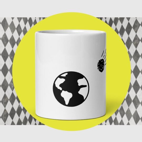 Caneca Branca RFB | BYE BYE TERRA
